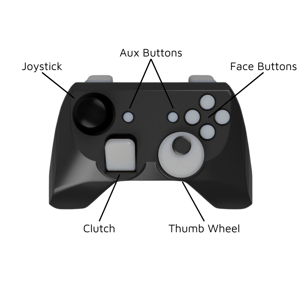 MagWheel - Compact Sim Racing Controller for PC, Xbox, Playstation, Nintendo Switch, Steam Deck - PREORDER Round 2 (Ships before November 15th)